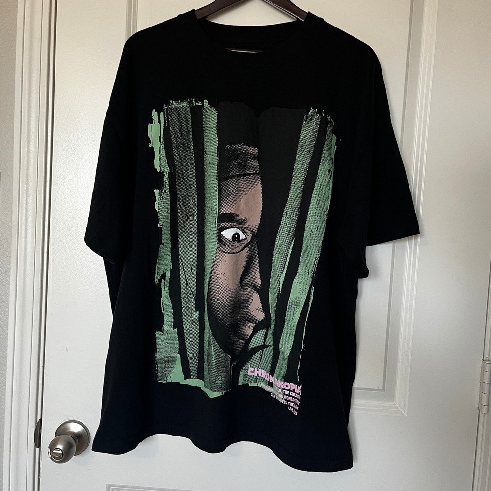 Tyler The Creator Chromakopia World Tour 2025 T-Shirt Black XL